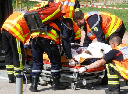 IAu service des pompiers et secours